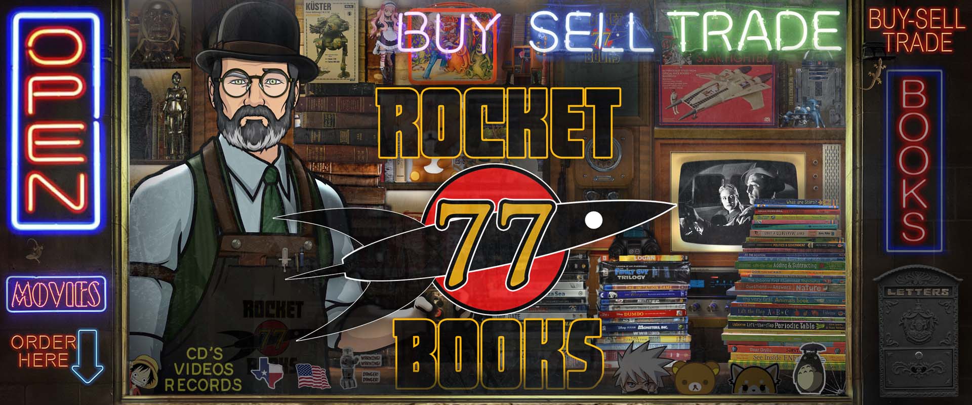 Welcome to Rockets Bookstore